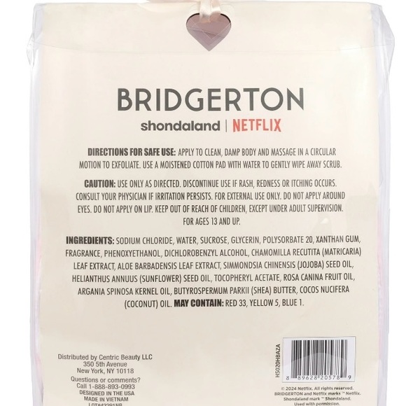 BRIDGERTON SPA GIFT SET TRUE LOVE THEME - Picture 8 of 8